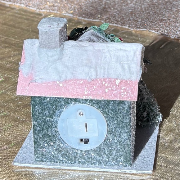 Pier 1 Nostalgic Village Set of 4 Light-Up Houses - Picture 3 of 14